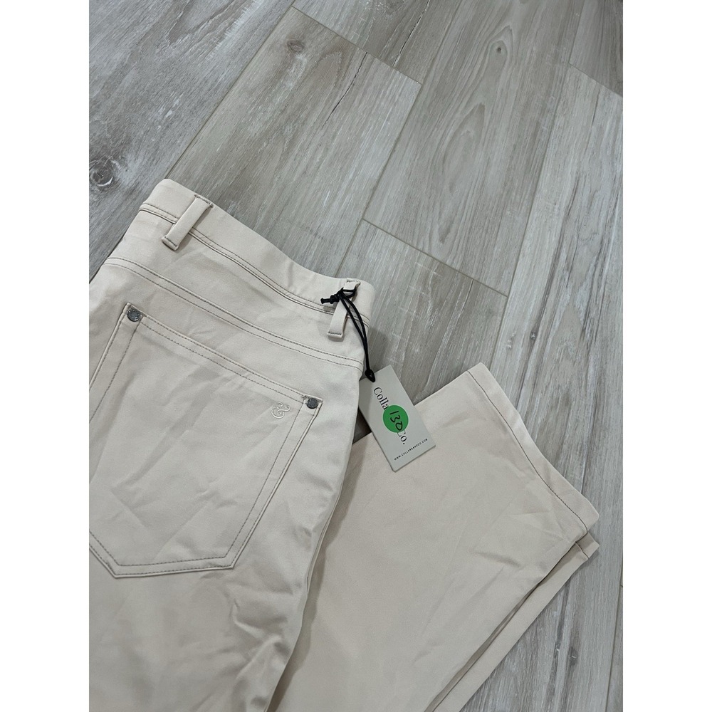 Men's Beige Chino Pants - Classic Casual Trousers